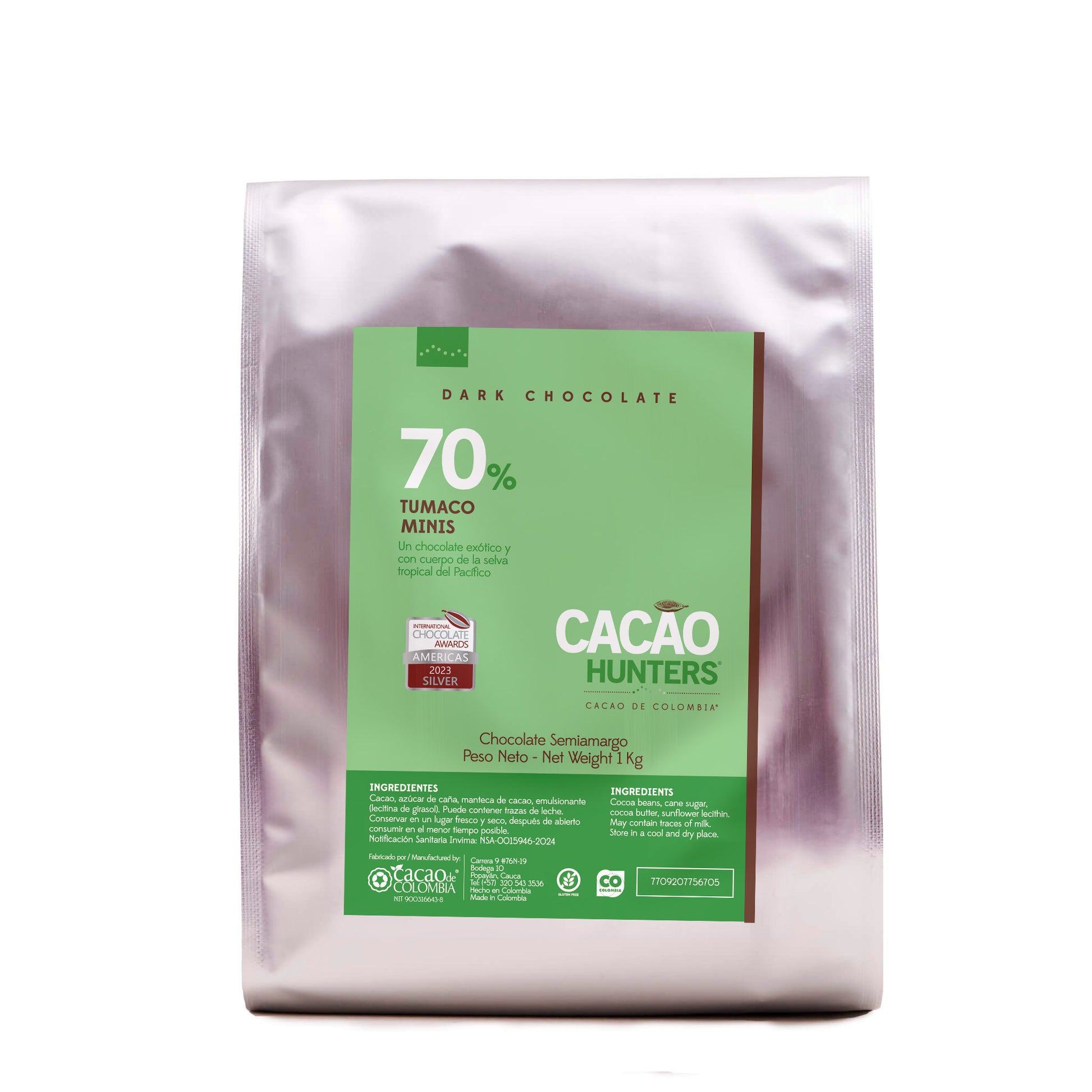 Kilo Hunters mini Tumaco 70%