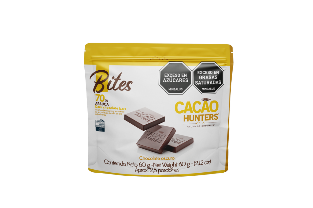 Bites Arauca 70% - 60gr