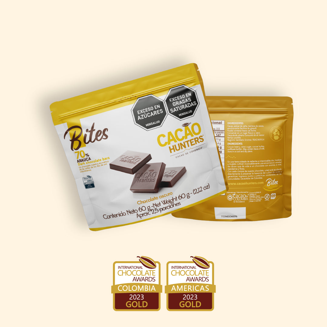 Bites Arauca 70% - 60gr