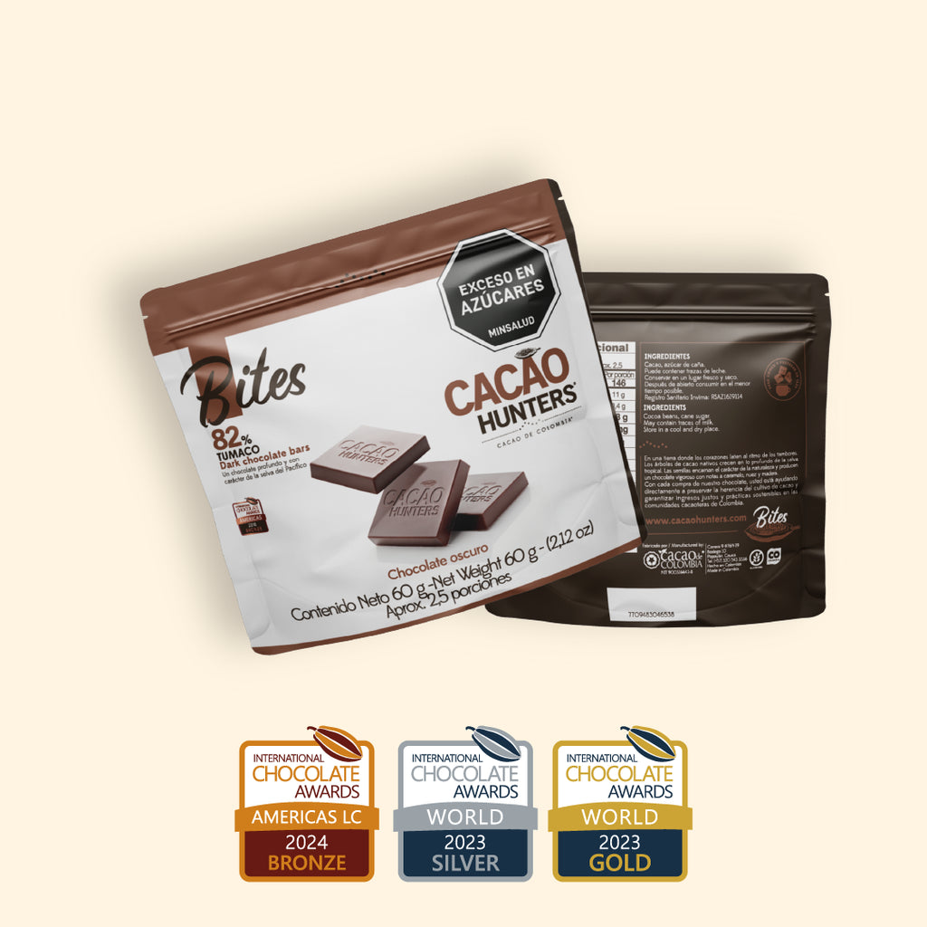 Bites Tumaco 82% - 60gr