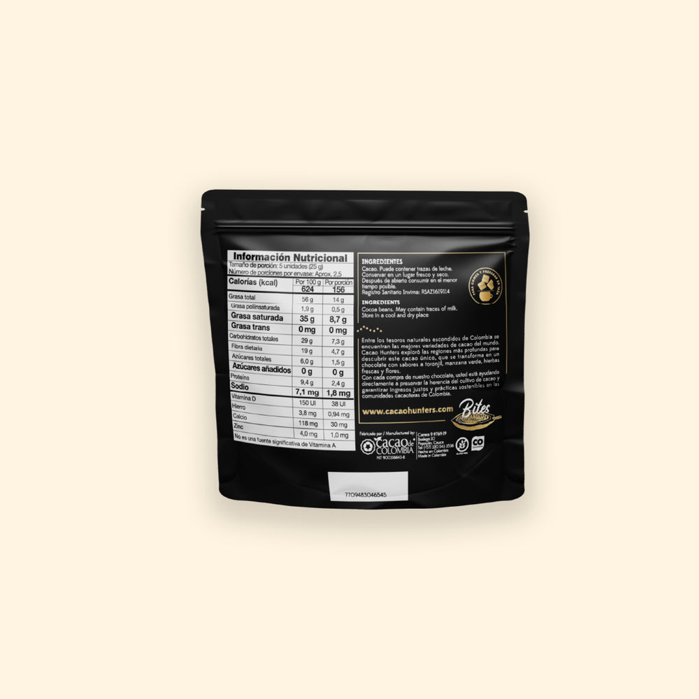 Bites Colombia 100% - 60gr