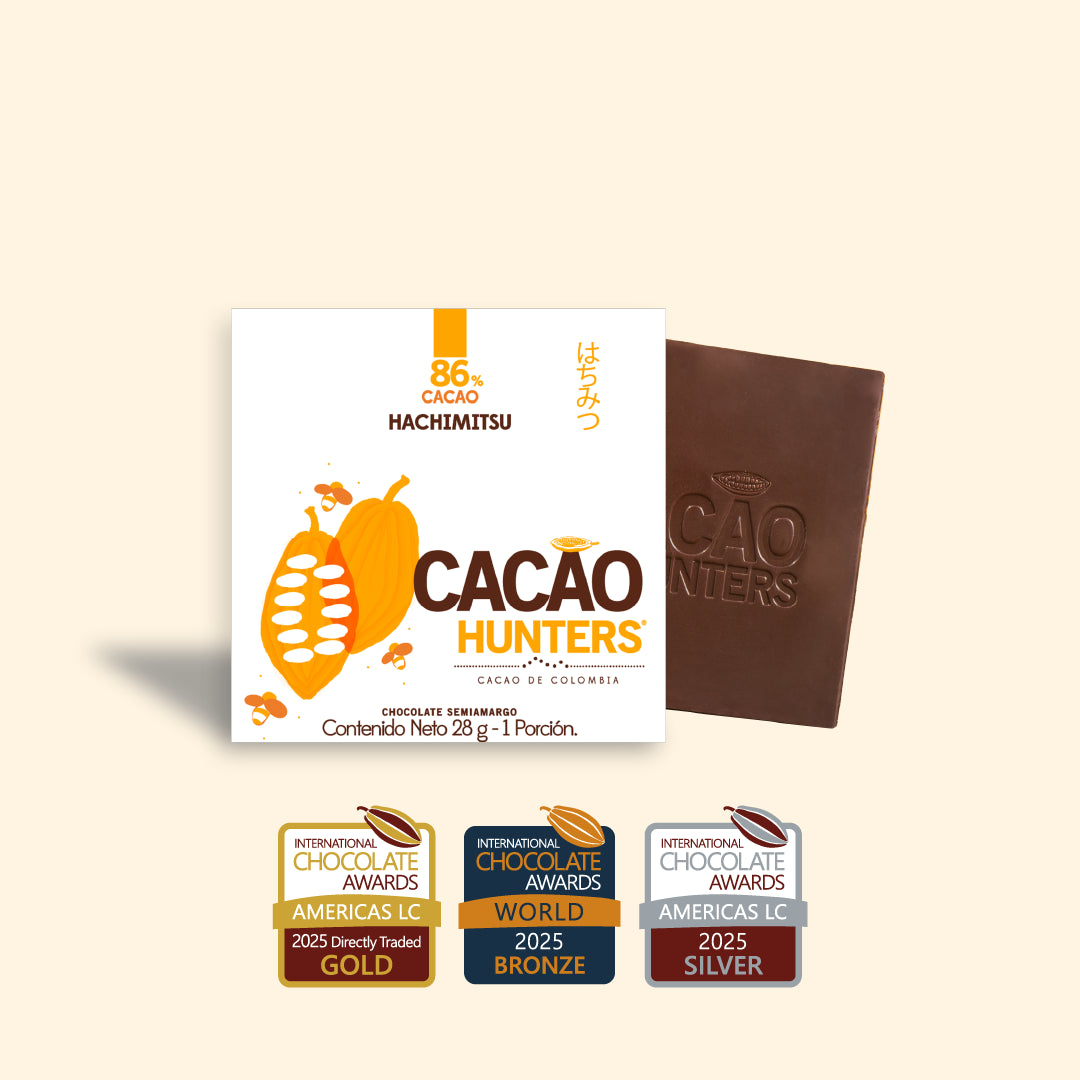 Chocolate Hachimitsu 86% - Tableta por 28g