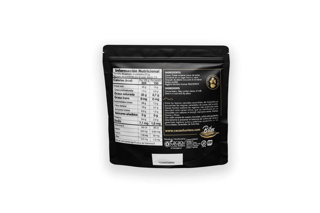 Bites Colombia 100% - 60gr