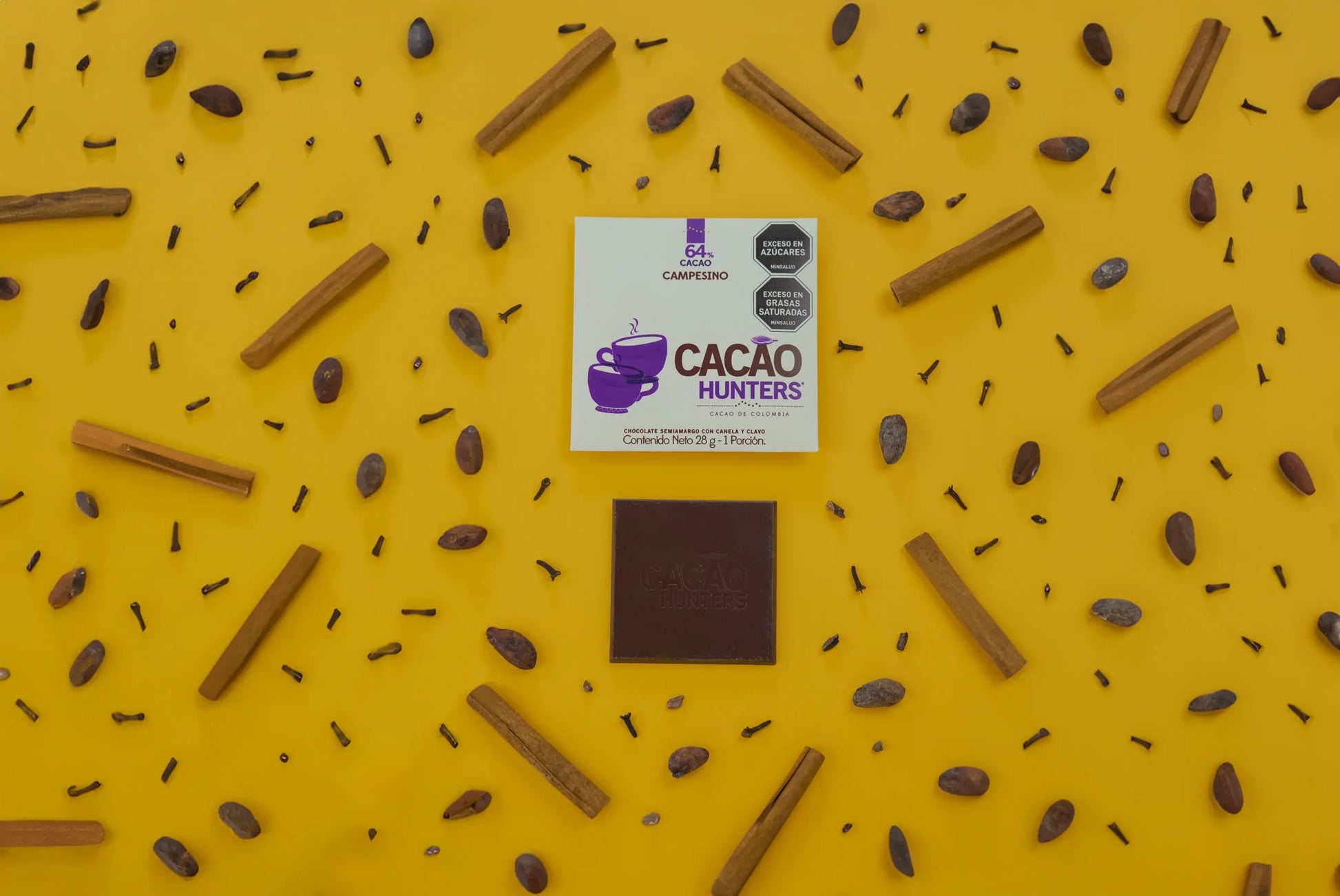 Chocolate Campesino 64% - Tableta por 28g
