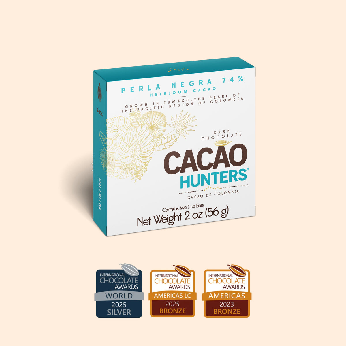 Perla negra 74% - Heirloom 56g
