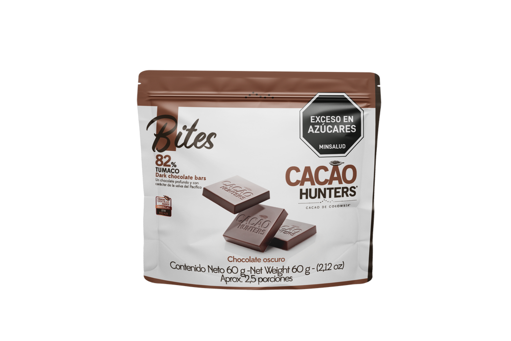 Bites Tumaco 82% - 60gr