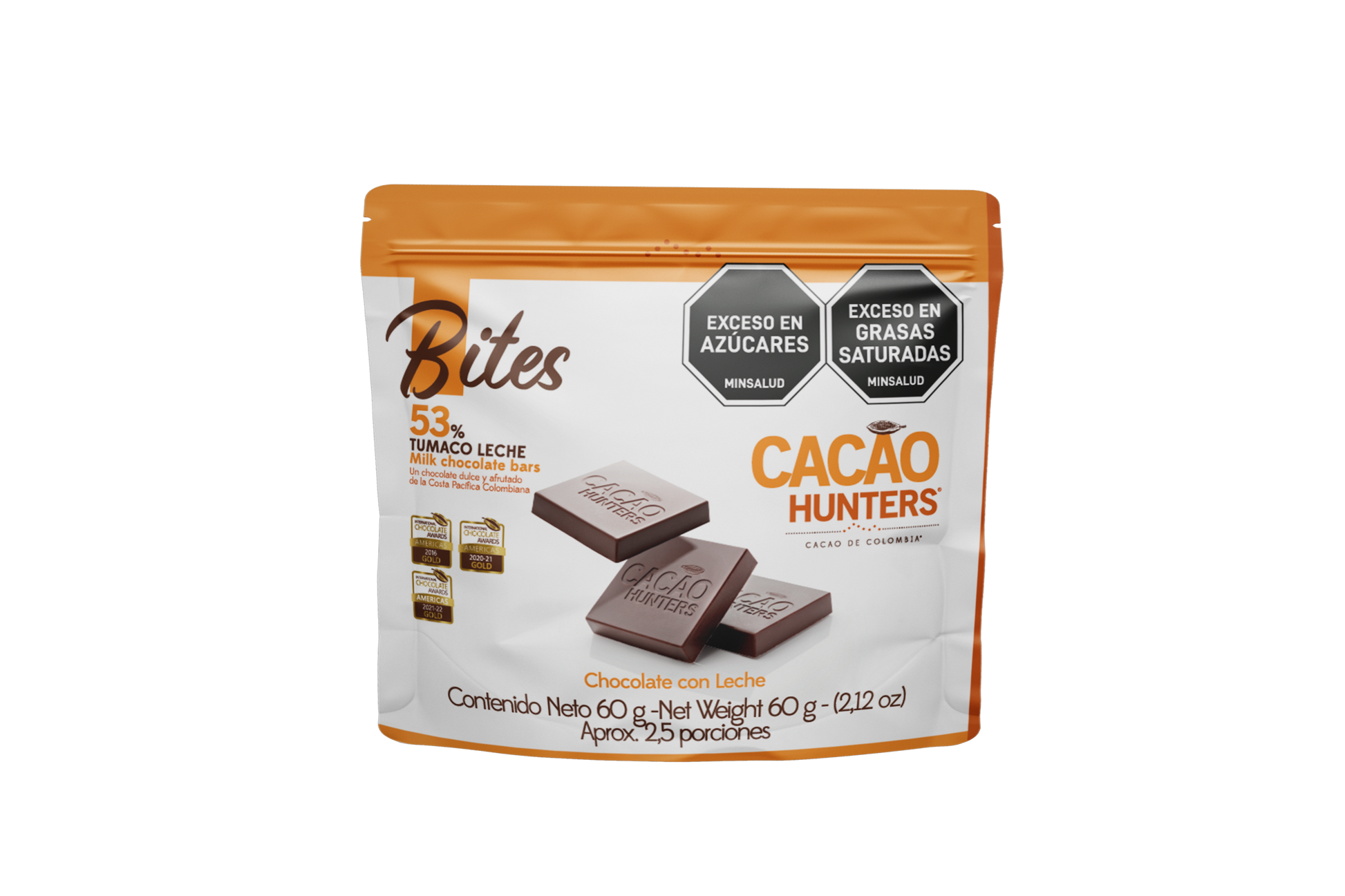 Bites Tumaco leche 53% - 60gr