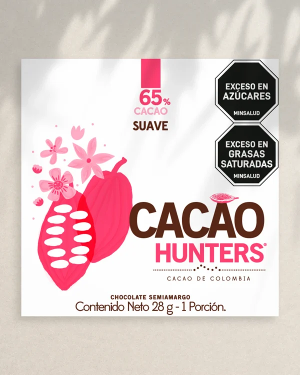Chocolate Suave 65% - Tableta por 28g - Imagen 2