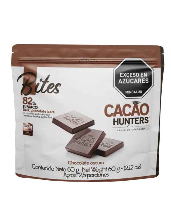 Bites Tumaco 82% - 60gr