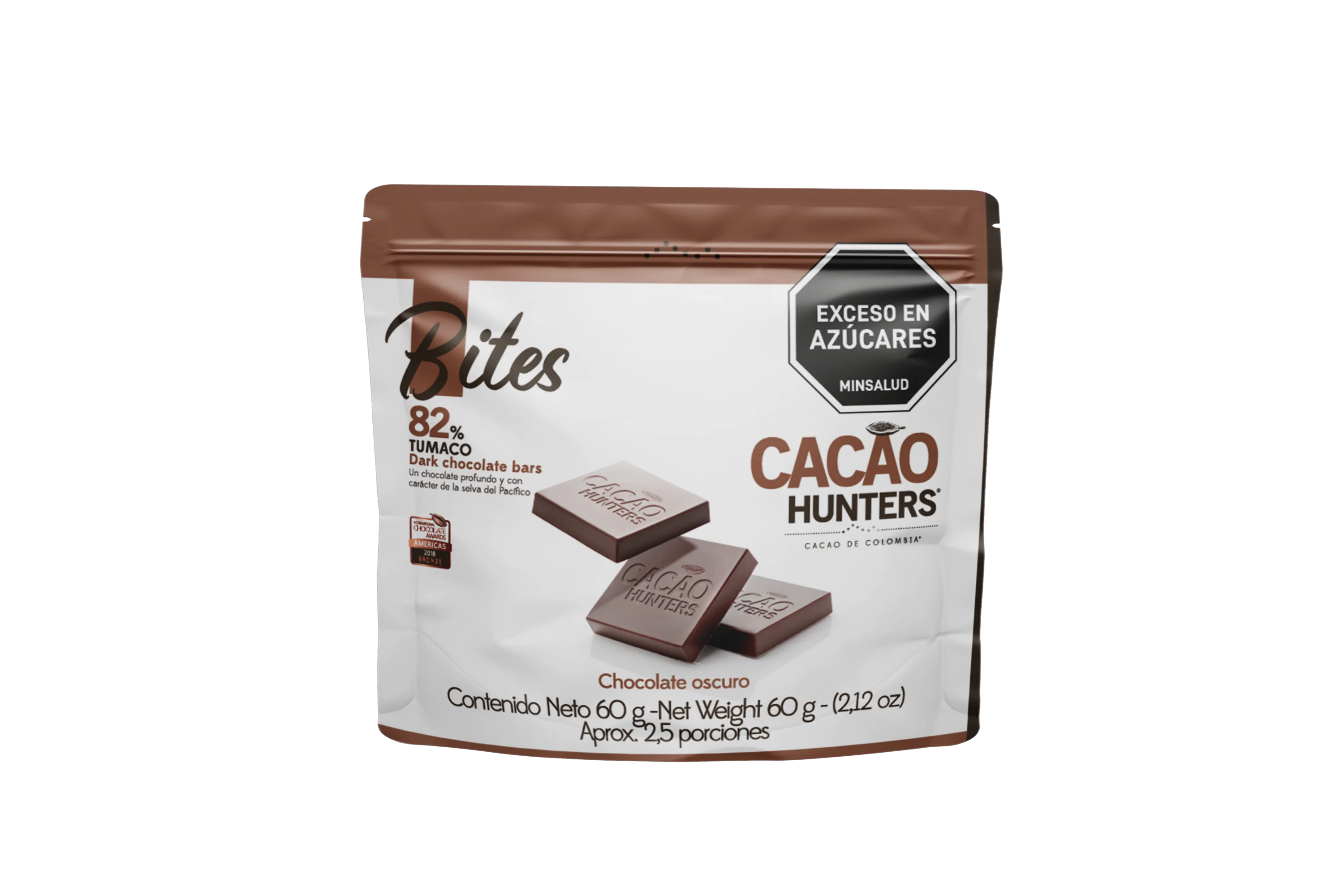 Bites Tumaco 82% - 60gr