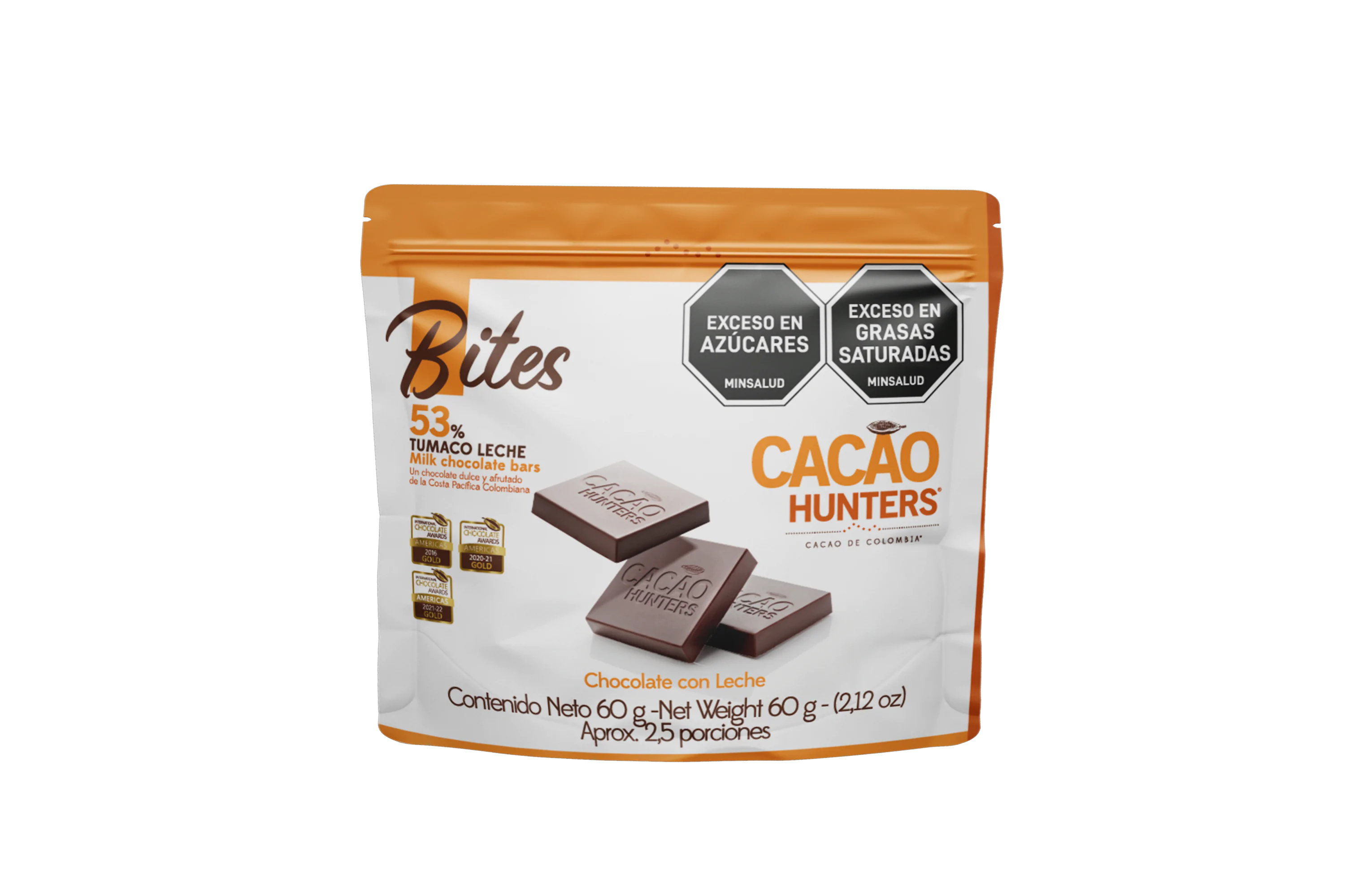 Bites Tumaco leche 53% - 60gr