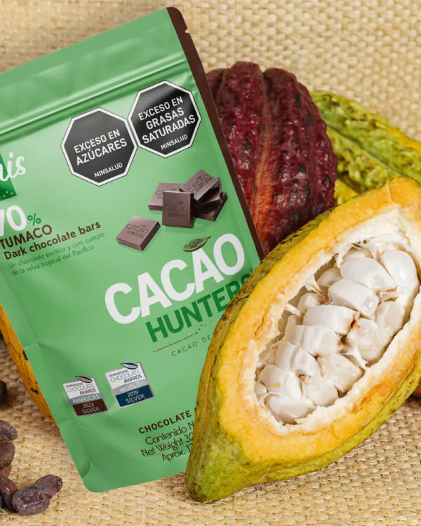 Hunters mini Tumaco 70% - 320gr - Imagen 4